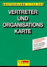 Deutschland 1:700.000, Vertreter- und Organisationskarte: Die aktuelle Vertreter- und Organisationskarte fu?r ganz Deutschland, mit allen ... mit den neuen Postleitzahlen (German Edition) - Reise- und Verkehrsverlag