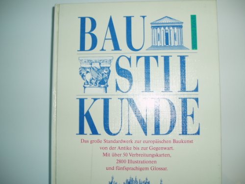 Stock image for Baustilkunde for sale by medimops