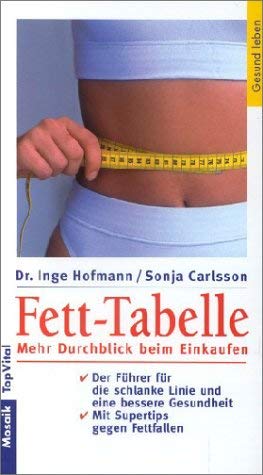 Stock image for Fett-Tabelle. Mehr Durchblick beim Einkaufen. for sale by medimops