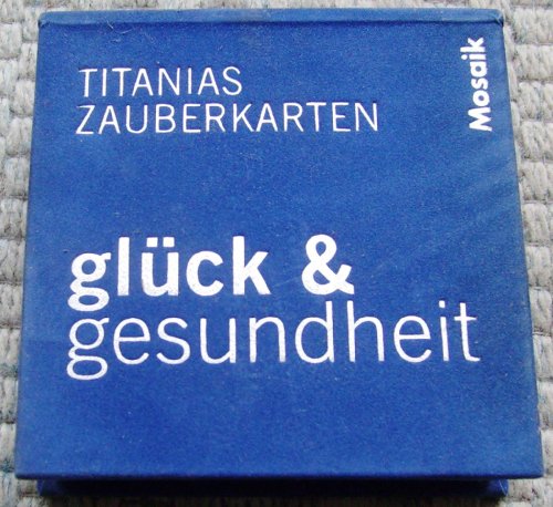 Beispielbild fr Titanias Zauberkarten, Gesundheit und Glck, 64 Zauber- u. Wunschkarten zum Verkauf von medimops