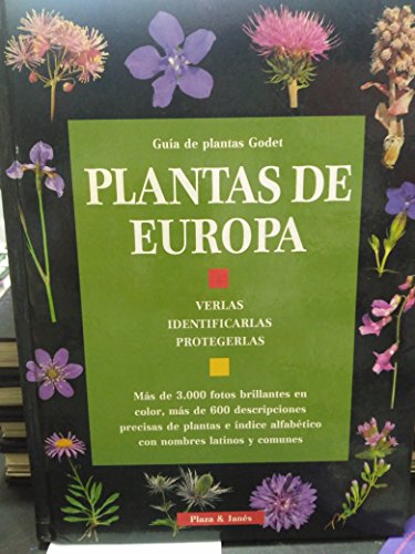 Beispielbild fr PLANTAS DE EUROPA. HIERBAS Y ARBUSTOS. zum Verkauf von WorldofBooks