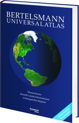 Beispielbild fr Bertelsmann Universalatlas: Themenkarten. Aktuelle Lnderinformationen. Umfangreiches Register zum Verkauf von medimops