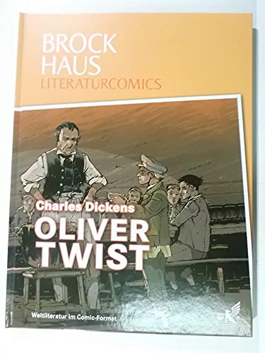 Beispielbild fr Brockhaus Literaturcomics Oliver Twist: Weltliteratur im Comic-Format (Gebundene Ausgabe) von Charles Dickens (Autor) Durch einen Zufall gelangt der junge Jim Hawkins in den Besitz einer Schatzkarte des berchtigten Piratenkapitns Flint. Gemeinsam mit seinen Freunden segelt er zur legendren Schatzinsel. Doch auch einige Piraten aus Flints frherer Mannschaft, allen voran der skrupellose Long John Silver, wollen den Schatz heben.Robert Louis Stevensons spannend-unterhaltsame Erzhlung zeichnet sich durch feine, psychologisch fundierte Charakterzeichnungen aus. Die Verknpfung fantastischer Elemente der Schatzgrberromantik mit realistischen Detailzeichnungen ferner Lnder hat schon Generationen von Lesern in ihren Bann gezogen. Die Reihe  Brockhaus Literaturcomics" bereitet Klassiker der Weltliteratur in mitreienden Bildergeschichten auf. Sie fhrt Jugendliche ab 10 Jahren an das Lesen groer Meisterwerke heran und bietet mit ihren kompakten Plots einen Einstieg in das Original. In e zum Verkauf von BUCHSERVICE / ANTIQUARIAT Lars Lutzer