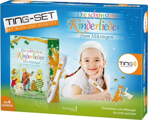 9783577074667: TING Starter-Set Die schnsten Kinderlieder zum Mitsingen: Buch inklusive Hrstift