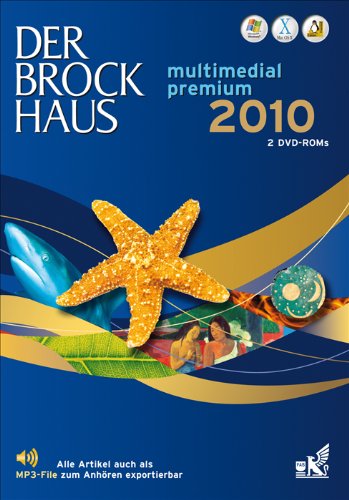 Der Brockhaus - Multimedial Premium 2010 - 2 DVD-ROMs - Der "Brockhaus multimedial premium 2010" noch mehr Wissen - präzise, zuverlässig, kompakt! Für PC ab Win 2000/XP/Vista oder Linux 11.1, Mac ab OS X 10.4/10.5. - Neu und original verpackt mit Orig. Pr