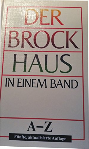 Der große Brockhaus in einem Band - Unknown Author