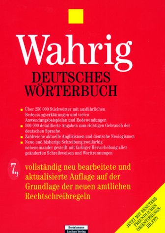 Deutsches Wörterbuch - Wahrig, Hans-Peter
