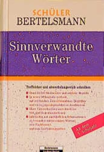 9783577104692: Schlerlexikon Bertelsmann: Sinnverwandte Wrter - Ulrich Adolphs