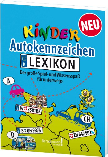 9783577107211: Kinder Autokennzeichen Lexikon: Der groe Spiel- und Wissensspa fr unterwegs
