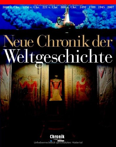 9783577146395: Neue Chronik der Weltgeschichte. Jubilumsausgabe