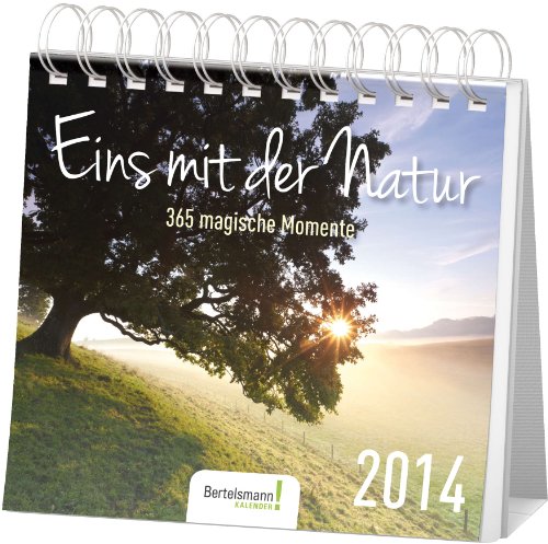 Postkartenkalender Eins mit der Natur 2014: 365 magische Momente