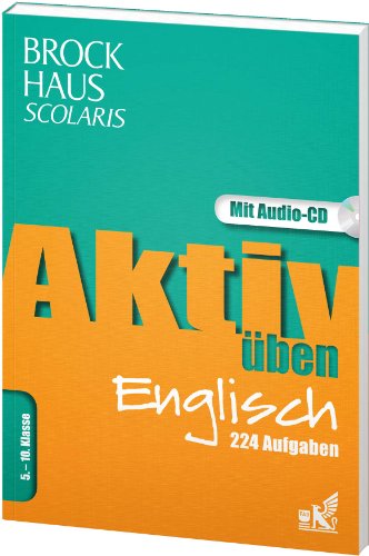 Imagen de archivo de Brockhaus Scolaris Aktiv ben Englisch 5.-10. Klasse: 224 Aufgaben, mit Audio-CD von wissenmedia a la venta por BUCHSERVICE / ANTIQUARIAT Lars Lutzer