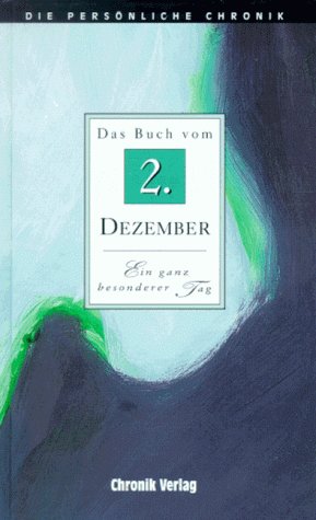 9783577312028: Die Persönliche Chronik, in 366 Bdn., 2. Dezember
