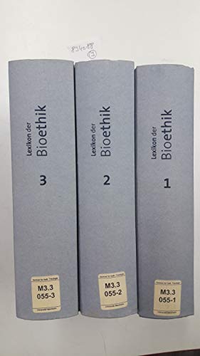 Lexikon der Bioethik, 3 Bde. - Wilhelm Korff