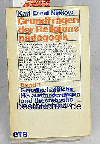 Beispielbild fr Grundfragen der Religionspdagogik I (6456 553) zum Verkauf von medimops