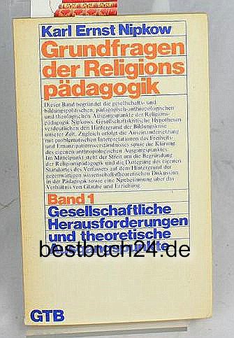 Stock image for Grundfragen der Religionspdagogik I (6456 553) for sale by medimops