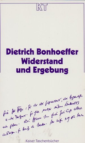 Beispielbild fr Widerstand und Ergebung. Briefe und Aufzeichnungen aus der Haft. zum Verkauf von WorldofBooks