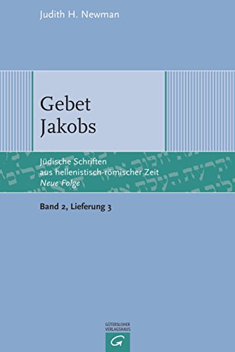 Stock image for Gebet Jakobs for sale by Powell's Bookstores Chicago, ABAA