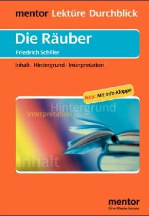 Beispielbild fr Friedrich Schiller, "Die Ruber". Inhalt, Hintergrund, Interpretation. zum Verkauf von Grammat Antiquariat