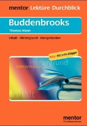 Beispielbild fr Buddenbrooks zum Verkauf von Anybook.com