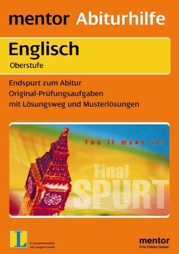 Beispielbild fr Endspurt zum Abitur. Englisch zum Verkauf von medimops