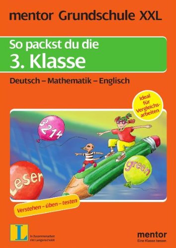 Beispielbild fr Grundschule XXL: So packst du die 3. Klasse: Deutsch, Mathematik, Englisch. Regeln - bungen - Tests zum Verkauf von medimops