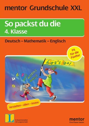 Beispielbild fr Grundschule XXL: So packst du die 4. Klasse: Deutsch, Mathematik, Englisch. Regeln - bungen - Tests zum Verkauf von medimops