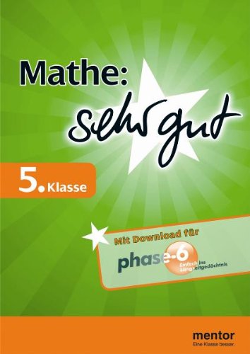 Stock image for Mathematik: sehr gut 5. Klasse: Verstehen - ben - testen for sale by Buchstube Tiffany