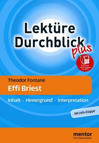 Theodor Fontane: Effi Briest - Buch mit MP3-Download: Inhalt - Hintergrund - Interpretation - Geist, Alexander