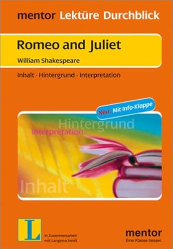 Beispielbild fr Romeo and Juliet. Mit Materialien : Inhalt - Hintergrund - Interpretation zum Verkauf von Buchpark