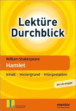 Beispielbild fr Hamlet: Inhalt, Hintergrund, Interpretation zum Verkauf von medimops