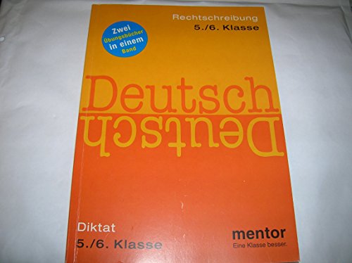 Beispielbild fr Deutsch - bungsbuch fr Rechtschreibung, Diktat - 5./6. Klasse zum Verkauf von NEPO UG