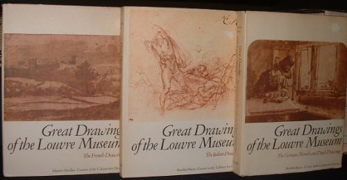 Stock image for Great Drawings of the Louvre Museum (The German, Flemish and Dutch Drawings; The Italian Drawings; The French Drawings) for sale by Solr Books