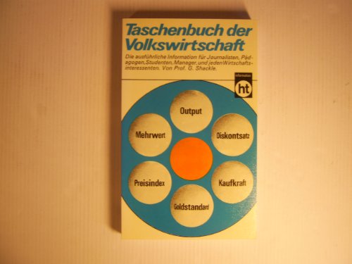 Stock image for Taschenbuch der Volkswirtschaft for sale by Bernhard Kiewel Rare Books