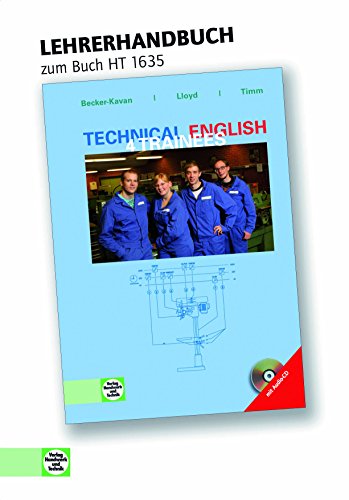 Stock image for Technical English 4 Trainees: Lehrerhandbuch for sale by medimops