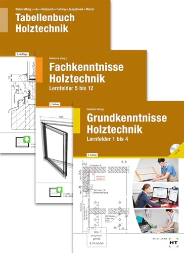 Stock image for Paketangebot Holztechnik III: Grund-, Fachkenntnisse und Tabellenbuch for sale by Revaluation Books