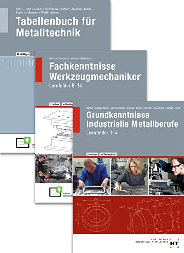 9783582301246: Paketangebot Werkzeugmechaniker: Lernfelder 1-14 + Tabellenbuch