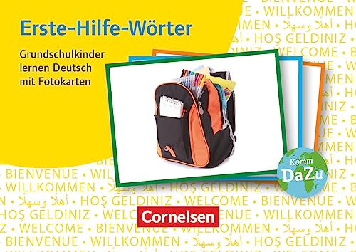 9783589001538: Erste-Hilfe-Wrter: Grundschulkinder lernen Deutsch mit Fotokarten: 250 Fotokarten