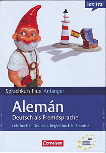 9783589010806: Lextra Deutsch als Fremdsprache Sprachkurs Plus: Anfnger A1-A2. Ausgangssprache Spanisch: Lehrbuch mit CDs und kostenlosem MP3-Download