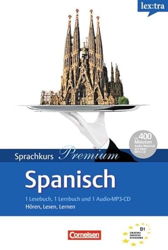Stock image for Lextra - Spanisch - Sprachkurs Premium: B1 - 2 Selbstlernbcher mit MP3-CDs: Hren, lesen, lernen. Europischer Referenzrahmen: B1 - 2 for sale by medimops