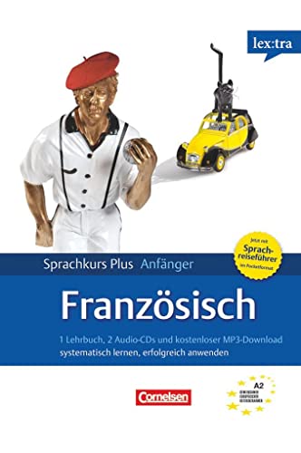 9783589020089: Lextra Franzsisch Sprachkurs Plus: Anfnger A1/A2. Neubearbeitung: Selbstlernbuch mit CDs und kostenlosem MP3-Download. Mit Pocket-Sprach-Reisefhrer