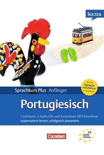Stock image for Lextra - Portugiesisch - Sprachkurs Plus: Anfnger: A1-A2 - Selbstlernbuch mit CDs (Neubearbeitung): Mit kostenlosem MP3-Download und Pocket-Sprach-Reisefhrer for sale by medimops