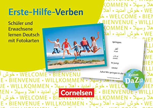 Beispielbild fr Deutsch lernen mit Fotokarten - Sekundarstufe I/II und Erwachsene: Erste-Hilfe-Verben - 100 Fotokarten zum Verkauf von Buchmarie