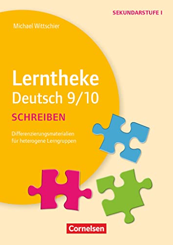 9783589153091: Lerntheke - Deutsch: Schreiben 9/10: Differenzierungsmaterialien fr heterogene Lerngruppen. Kopiervorlagen (Telord 1403)