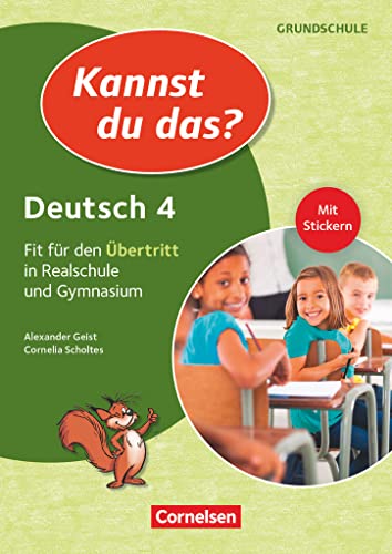 Beispielbild fr Kannst du das? - Neubearbeitung - Bayern - 4. Jahrgangsstufe: Deutsch: Fit fr den bertritt in Realschule und Gymnasium - bungsheft zum Verkauf von Buchmarie