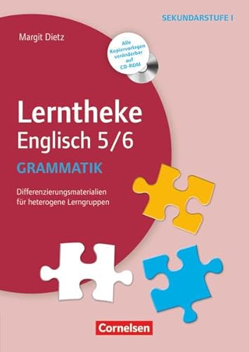 Beispielbild fr Lerntheke - Englisch: Grammatik: 5/6: Differenzierungsmaterialien fr heterogene Lerngruppen. Kopiervorlagen mit CD-ROM zum Verkauf von medimops