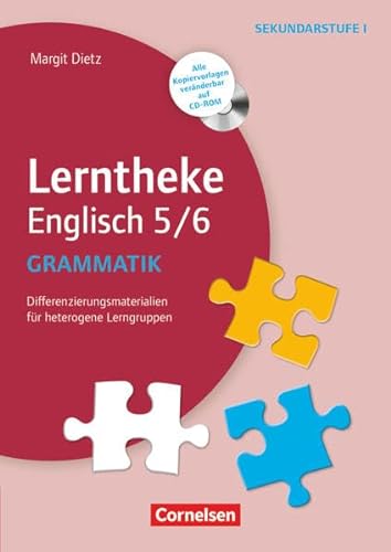 Stock image for Lerntheke - Englisch: Grammatik: 5/6: Differenzierungsmaterialien fr heterogene Lerngruppen. Kopiervorlagen mit CD-ROM for sale by medimops