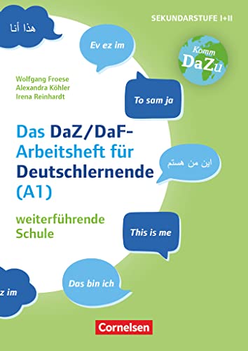 Stock image for Das bin ich" - das DaZ/DaF Arbeitsheft fr Deutschlerner (A1) weiterfhrende Schule: Mit Aufgaben zum Gestalten, Schreiben und Sprechen. Kopiervorlagen for sale by medimops