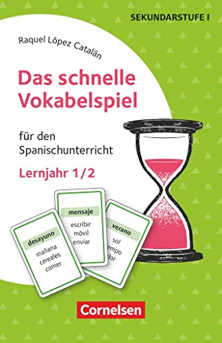 9783589167074: Das schnelle Vokabelspiel - Spanisch - Lernjahr 1/2: Fr den Spanischunterricht - 30 Lernkarten