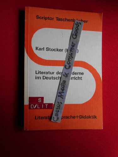 9783589208012: Literatur der Moderne im Deutschunterricht